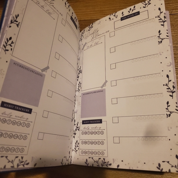 Owlcrate Celestial Reading Planner book - Picture 7 of 11